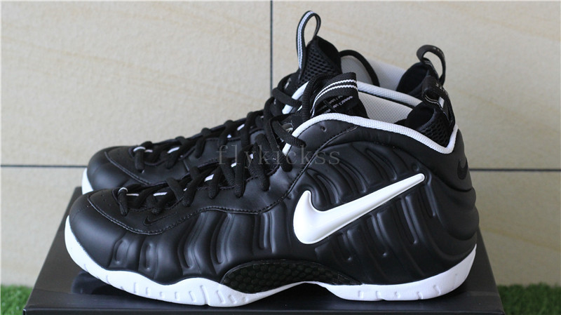 Air Foamposite Pro Dr Doom Black White